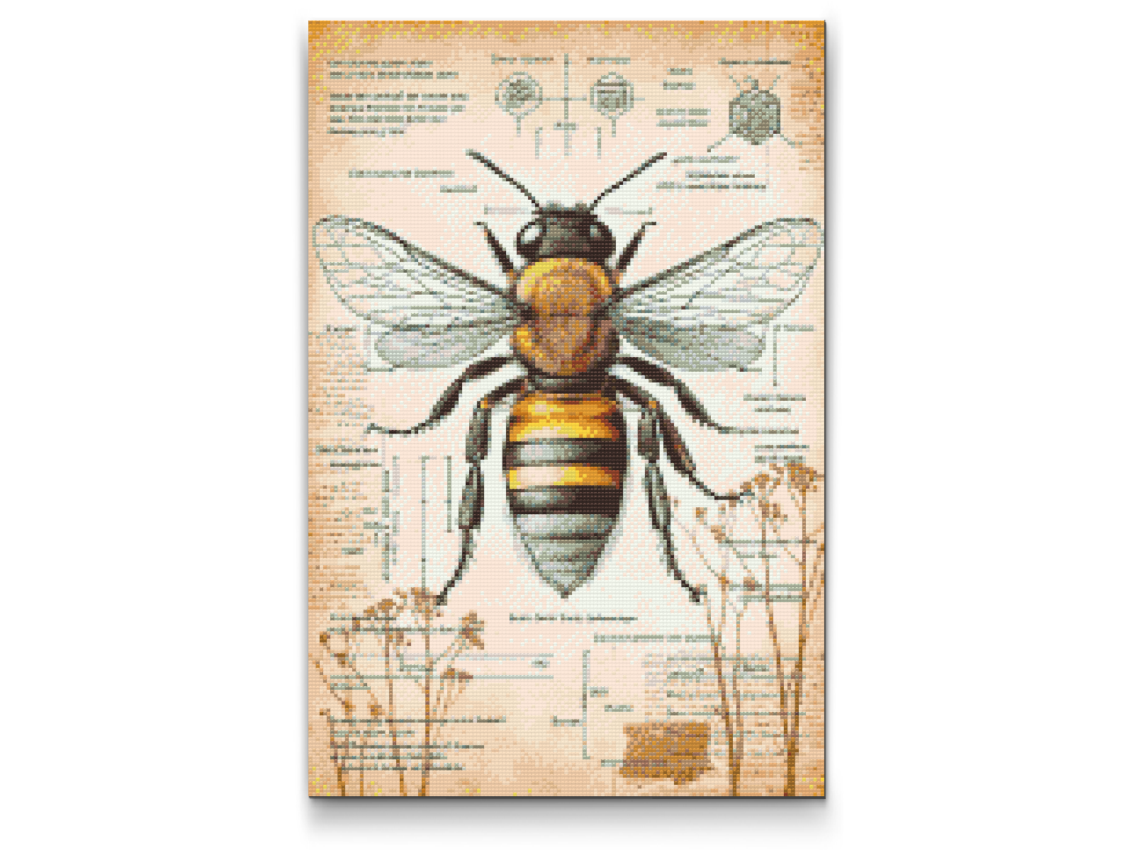 Diamantové malování - All about the Bees